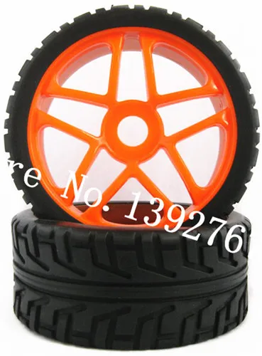 

2Pcs RC Buggy Tire HSP 100mm*43mm Hexagon Adapter 17mm 1/8 Nitro Power Remote Control Car Rubber Tyre Tires & Wheel Rim Complete