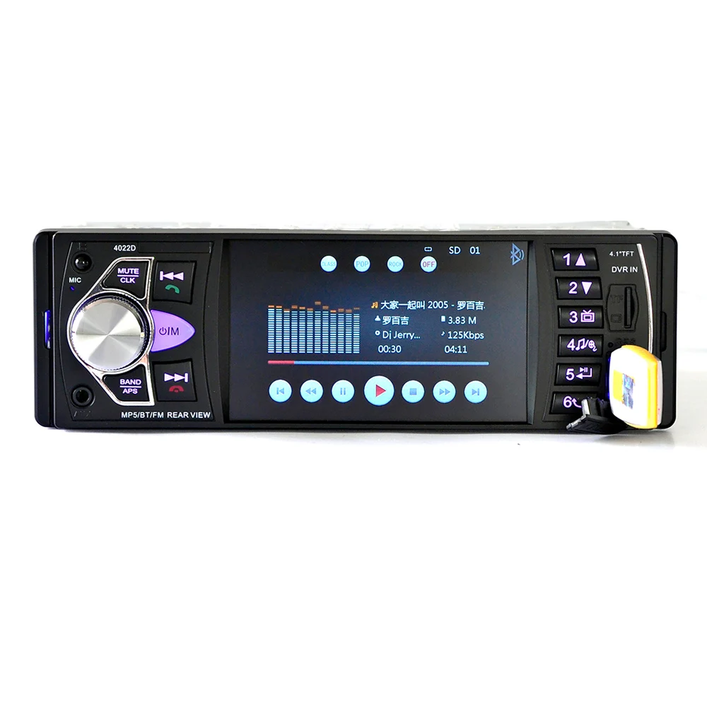 4022D 4 1 &quotTFT HD цифровой автомобильный MP5 плеер Автомобильный MP5Player In Dash