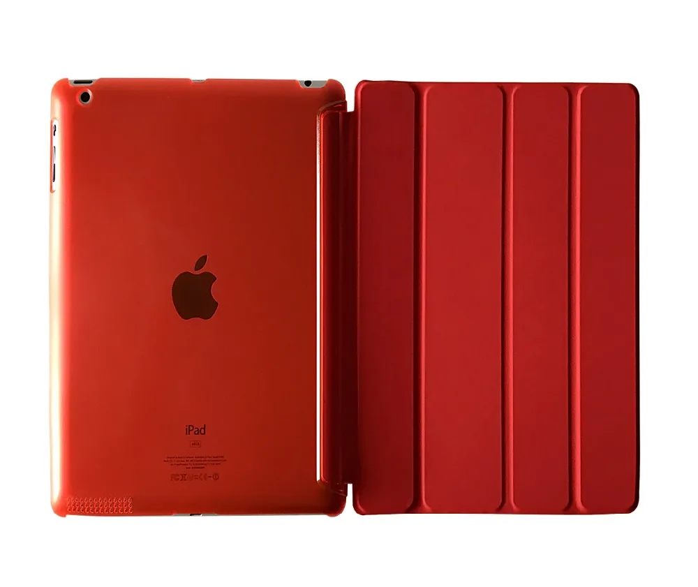 Чехол для iPad 2 3 4 YRSKV ПК жесткий + искусственная кожа умный чехол с функцией