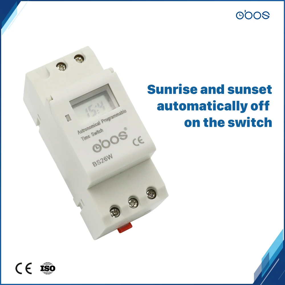 Автоматический переключатель времени sunrise sunset с цифровым таймером на 12 Вольт