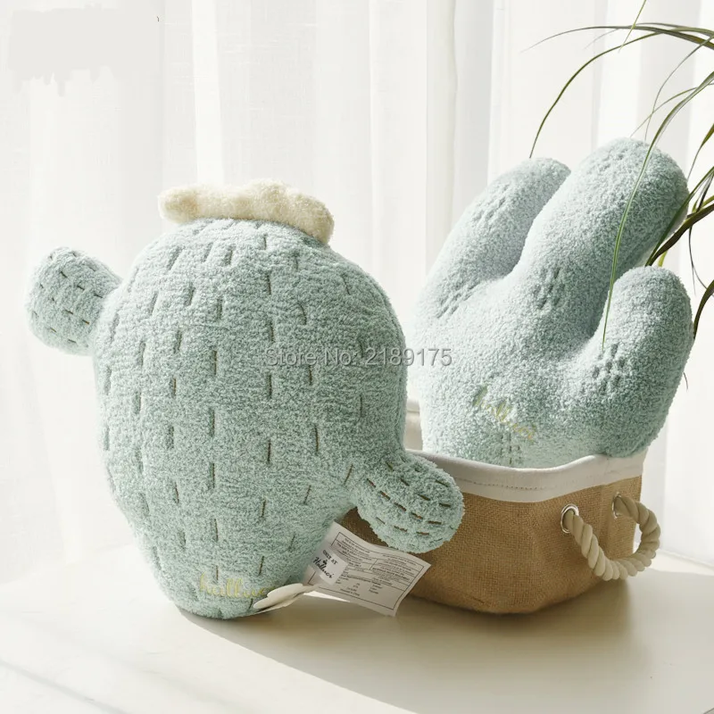 Ins Горячее предложение кактус подушки домашнее украшение сзади детские