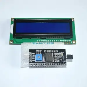 Модуль адаптера последовательного интерфейса 1602 дюйма 16x2 HD44780 LCD w IICI2C