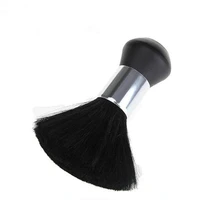 1pc professional soft black neck face duster brushes barber hair clean hairbrush salon cutting hairdressing styling makeup tool
