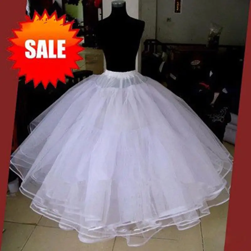 Hot Sale Ball Gowns Puffy Wedding Petticoat Skirt Crinoline Underskirt Accessories 2023