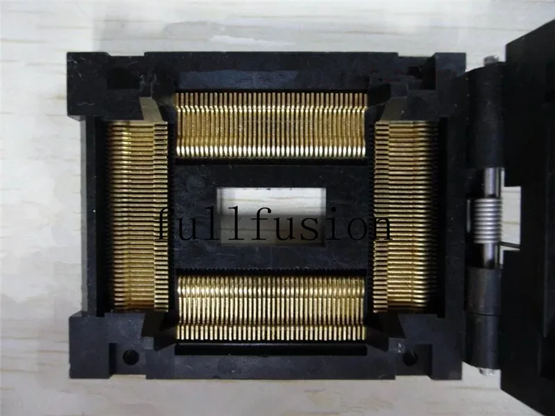 IC51 1604 845 4 Yamaichi IC тестовая розетка QFP160P 0 65 мм Шаг горения в розетке|Промышленные