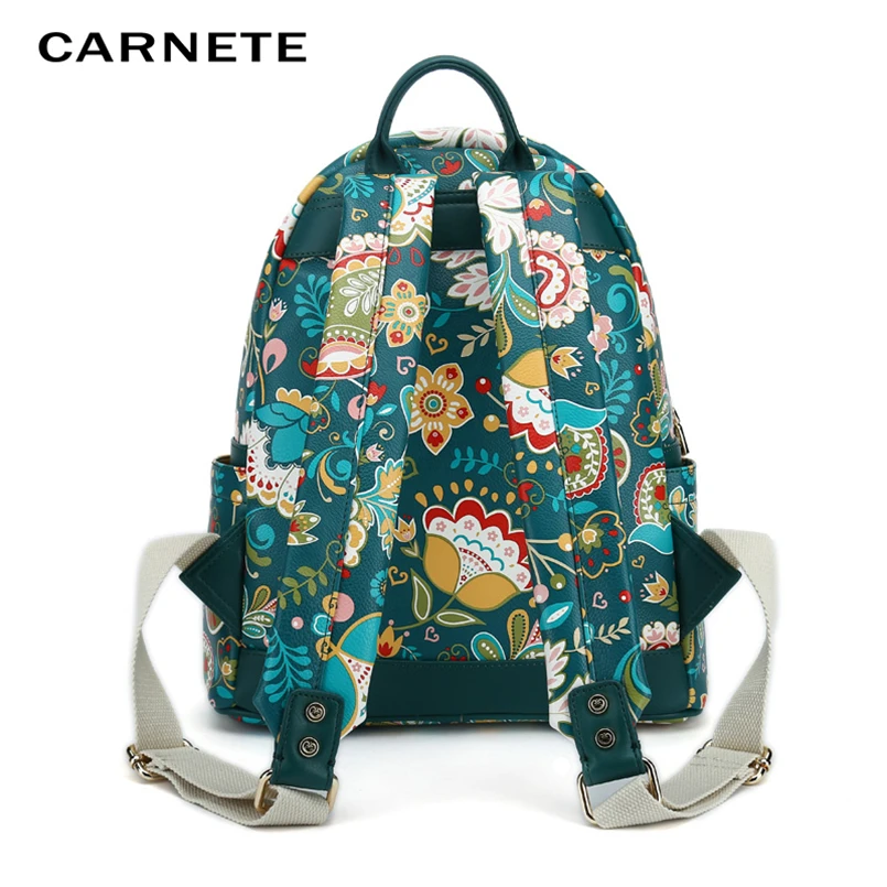 Женский рюкзак из искусственной кожи CARNETE Роскошный дизайнерский школьный 2019 |