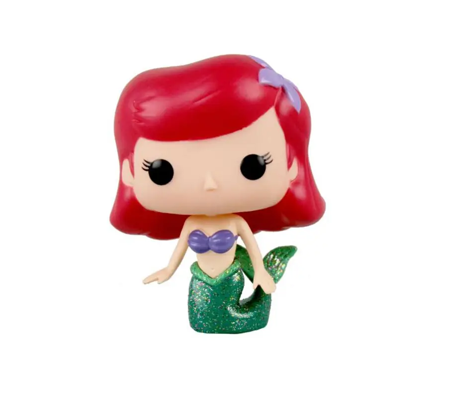 no box FUNKO поп Дисней Принцесса Кукла Белль Ариэль Рапунцель Золушка Тиана Эльза Анна Коллекция Фигурки игрушки для детей подарок - Цвет: no box