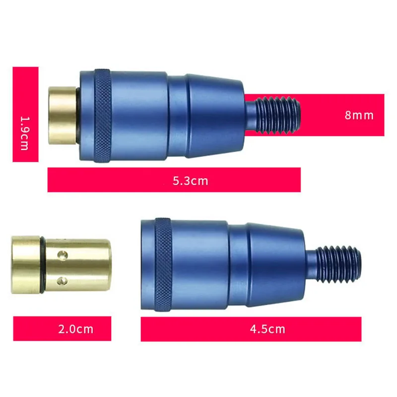 Рыболовная посадочная сеть соединитель из алюминиевого сплава быстроразъемный