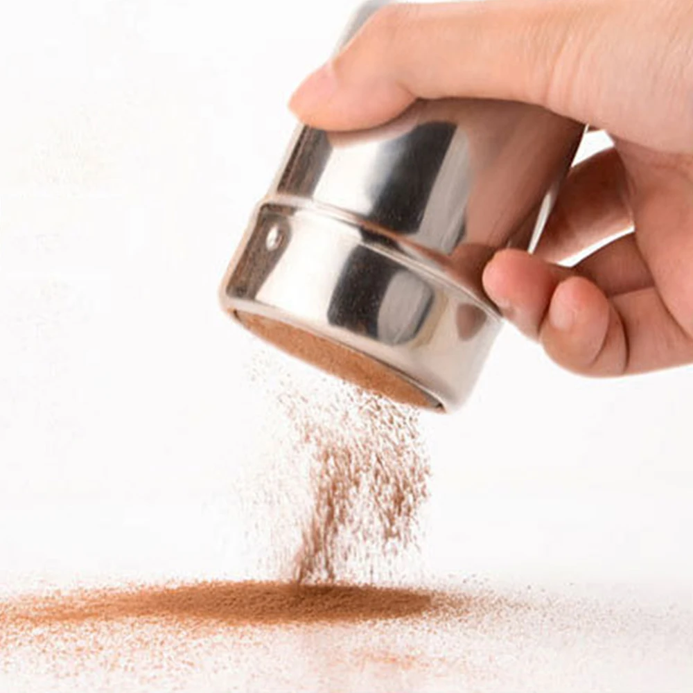 Нержавеющая сталь барбекю силовая бутылка кофе приправа Бутылка соль коробка