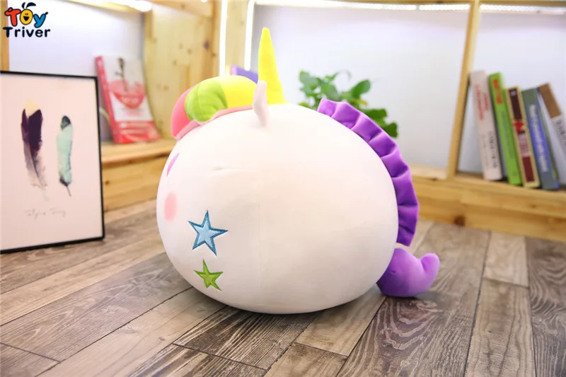 Kawaii Единорог, портативное одеяло, плюшевая игрушка, кукла, для маленьких детей, для девочек, для ванной, для автомобиля, кондиционер, для путешествий, офиса, для сна, ковер, подарок на день рождения