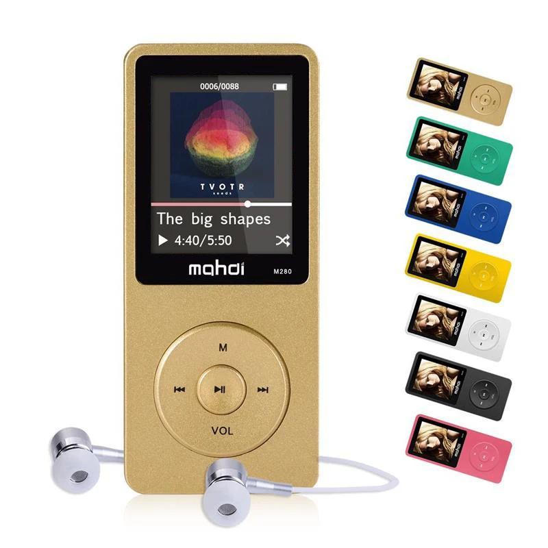 HiFi MP3 плеер 8 Гб Встроенный динамик с fm радио диктофон электронная книга спорт
