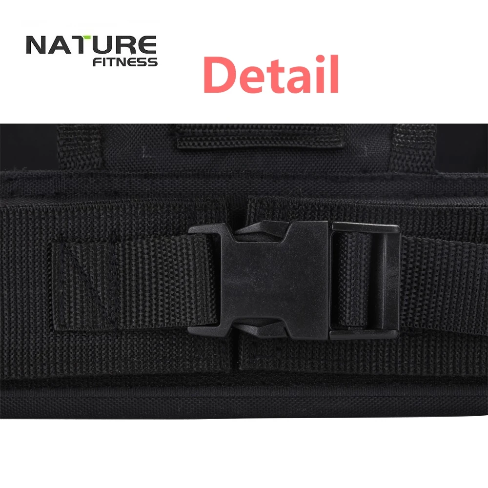 Регулируемый жилет черного цвета максимальная нагрузка 10 кг тренировочный для