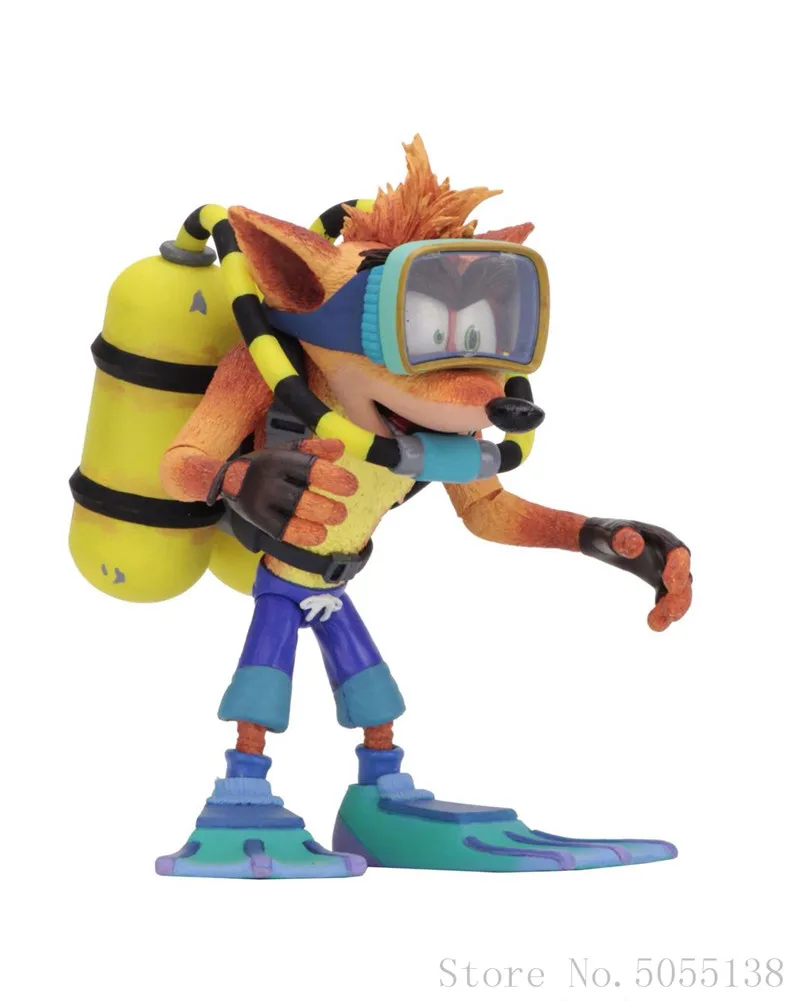 Летающая версия NECA аварийный бандикот из дрилогии Mad Strike Классическая игра
