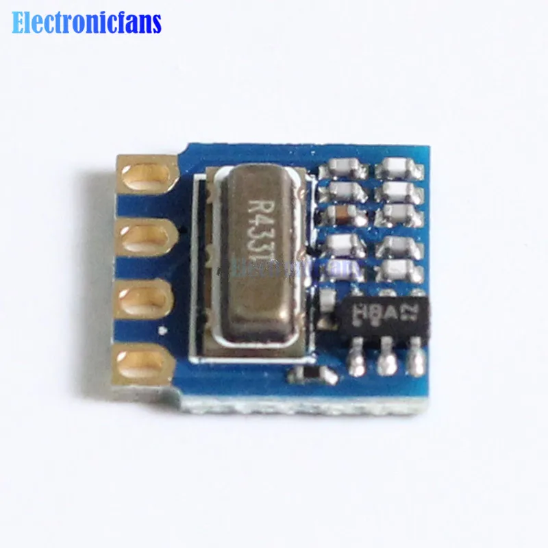 H34A 433MHZ SYN115 SYN480R H3V4F H34A 315 МГц 433 мгц приемник передатчик беспроводной модуль SYN480R приемник Ask/OOK чип модуль платы блока программного управления - Color: H34A 433MHZ