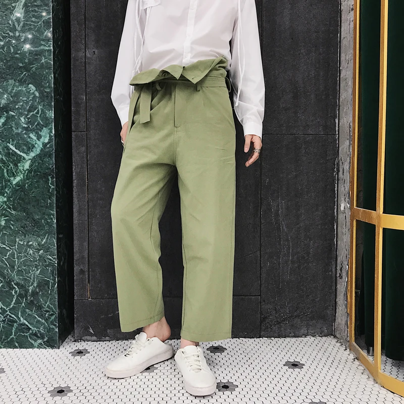 Мужские шаровары MIXCUBIC повседневные свободные в английском стиле M