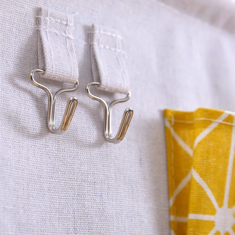 Домашний тканый висячий мешок для хранения большой емкости моющийся задний