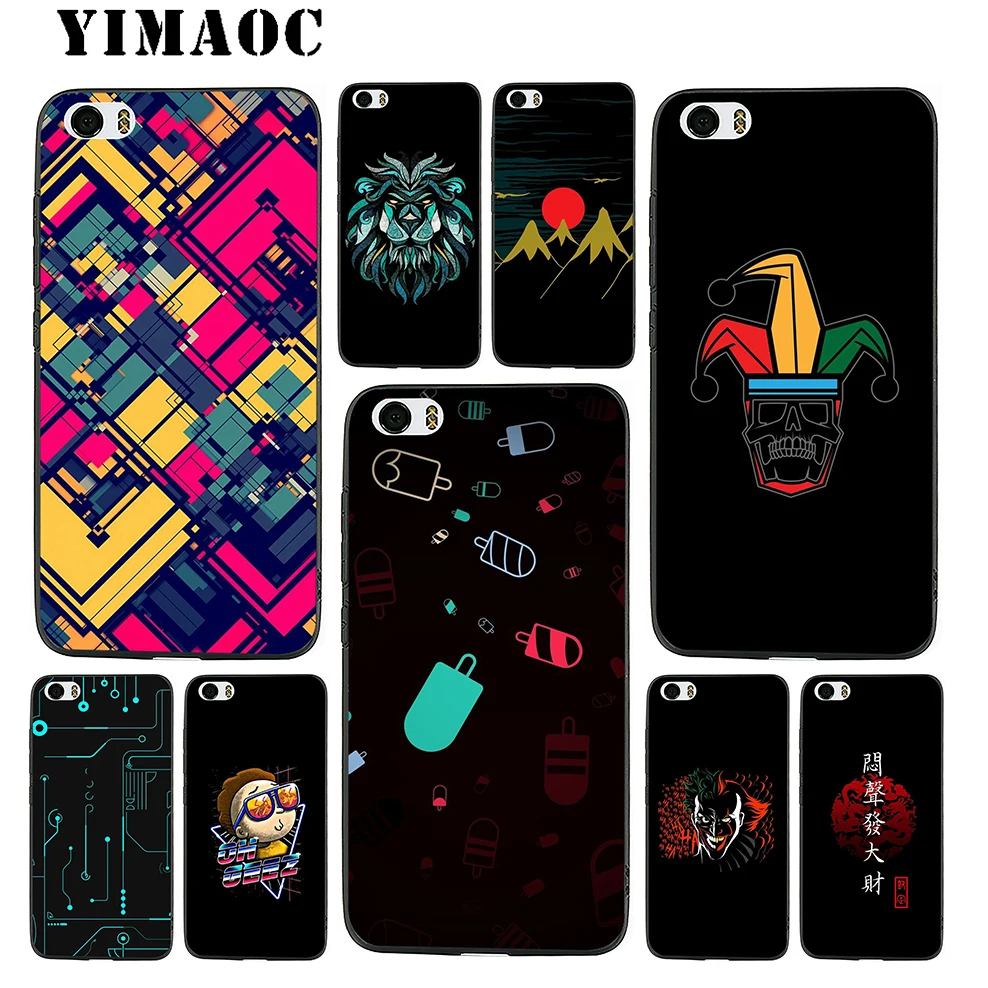 YIMAOC Rick Joker Abstract Cool Мягкий силиконовый чехол для Xiaomi Redmi Note 9 Mi 8 Se 7 6 6A A1 A2 4X 4A 5A 5 MAX 3 MiA1