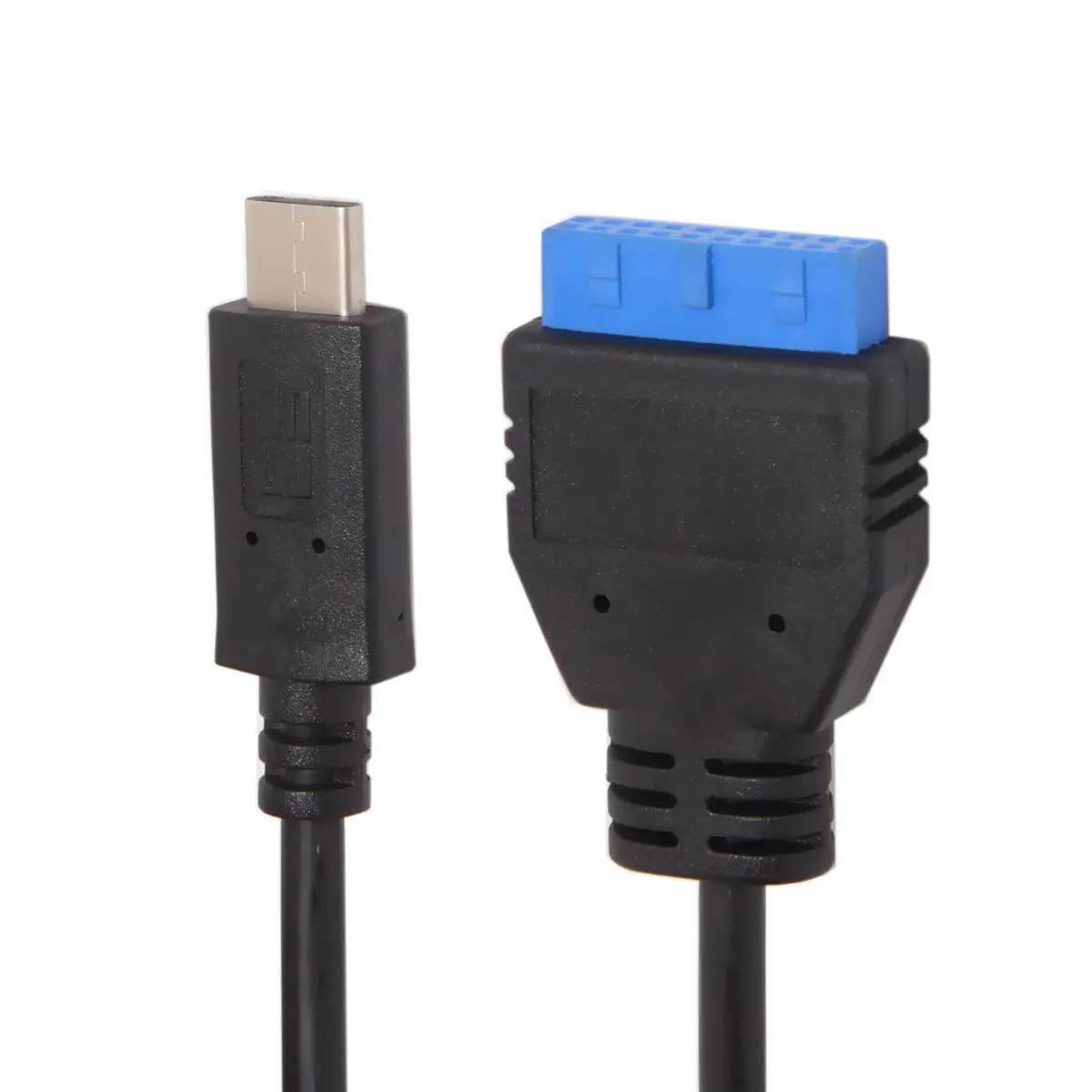 Однопортовый USB 3.0 Type C Male к 3 1 материнская плата 19Pin 20 контактный