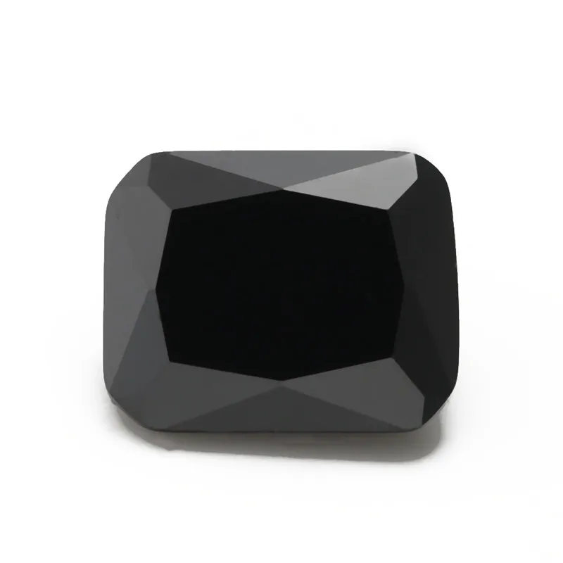Black Размер 4x6~ 10x12 мм Форма восьмиугольника 5A+ лавандовый цвет CZ камень искусственные камни кубический цирконий для ювелирных изделий - Цвет: Black