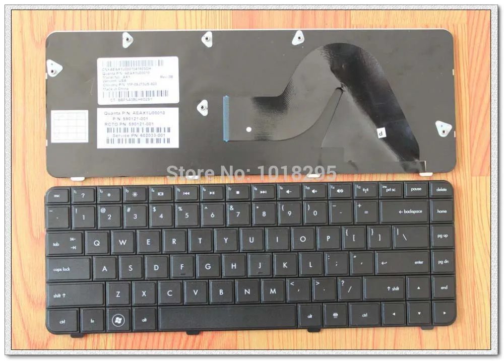 

Новая черная клавиатура для ноутбука HP CQ42 G42 602034-001 590121-001 US AX1