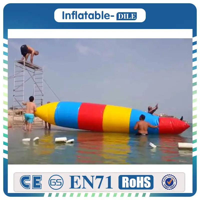 9x3 м надувной мешок для прыжков, воздушная струя воды blob, большие подушки воздуха для игры в воду(29,5 футов* 9,8 футов - Цвет: 9x3m