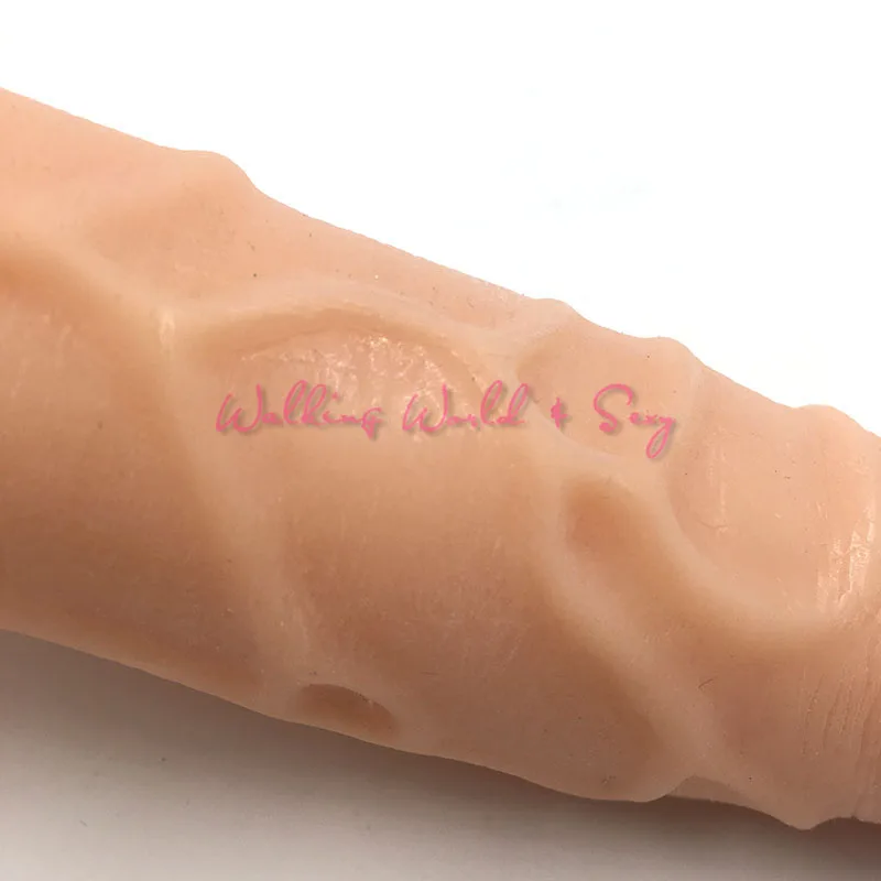 Искусственный гибкий Пенис с сильной присоской 20*4 см|realistic dildo for woman|huge realistic