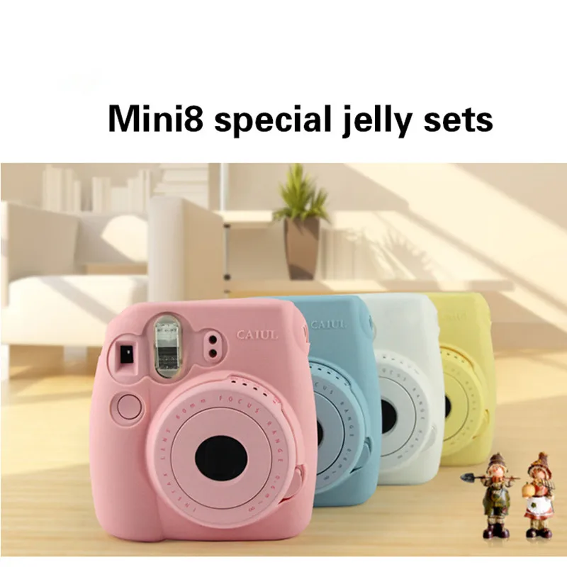 Сумка для камеры Fuji Fujifilm Instax Mini 9 Mini 8 8+ чехол для камеры классический фосфоресцирующий чехол для камеры моментальной печати