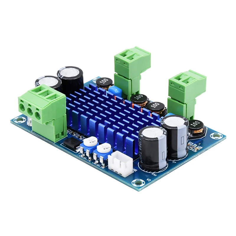 Aiyima мини Мощность усилители Audio Совета цифровой усилитель шасси TPA3116D2 Amplificador 120 Вт