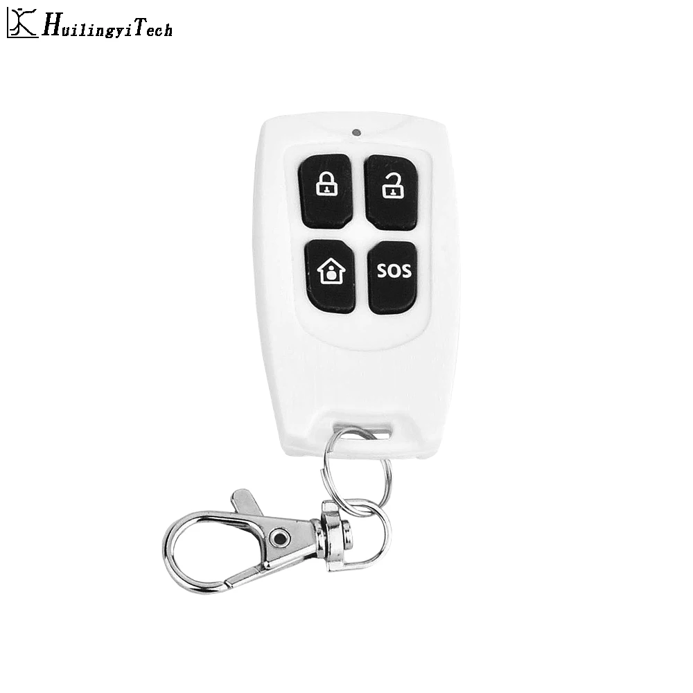 

HuilingyiTech Multipe Voice prompt SMS GSM Alarm System Home security System with PIR/Door Alarm Sensor APP control device kit