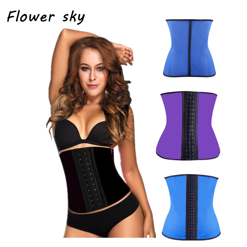 Женский тренировочный корсет для талии латексный с поясом моделирующий пояс