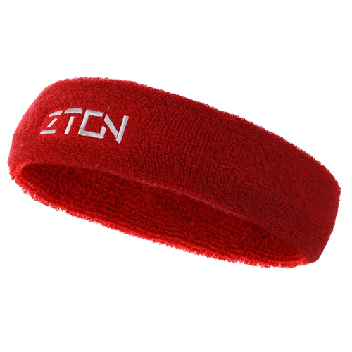 Высокое качество Хлопок Пот повязка для мужчин Sweatband wo мужчин Йога повязки для волос голова Пот Повязки Спортивная безопасность - Цвет: Red