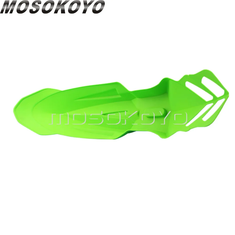 Зеленое переднее крыло мотоцикла EVO для Kawasaki KLX KLR KX 110 150 140L 250 450 грязезащитные