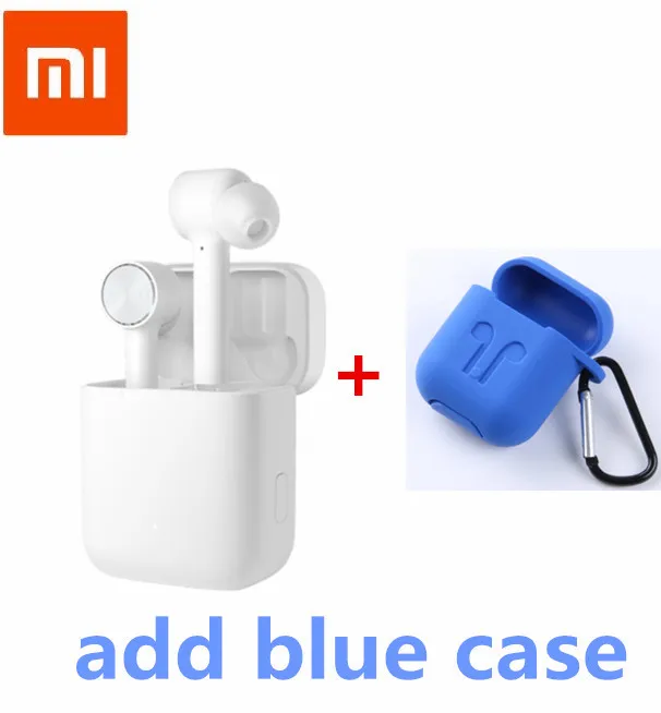 airdots air ad blue Xiaomi Airdots Pro Air Tws Bluetooth гарнитура истинные беспроводные стерео спортивные наушники Anc переключатель Enc автоматическая пауза управление - Цвет: airdots air ad blue