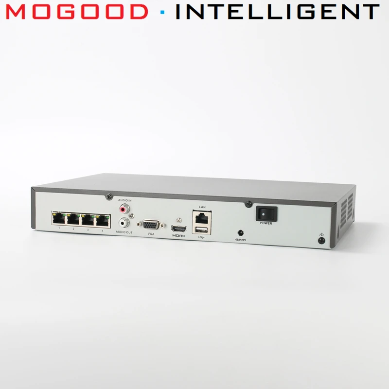 HIKVISION Оригинальная английская версия DS-7604NI-K1/4 P 4CH 8MP/6MP/5MP/3MP 4CH PoE порты H.265 CCTV поддержка NVR обновление PoE коммутатор