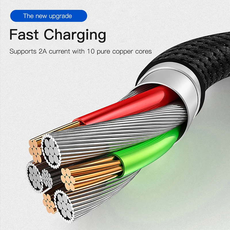 ACCEZZ 90 градусов микро USB кабель для быстрой зарядки данных для samsung S6 S7 Xiaomi mi4 huawei sony Android мобильный телефон зарядный шнур