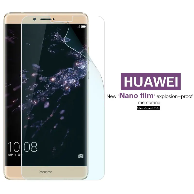 Взрывозащищенная нано мягкая пленка для Huawei Honor Note 8 10 Note10 RVL AL10 EDI Защита от