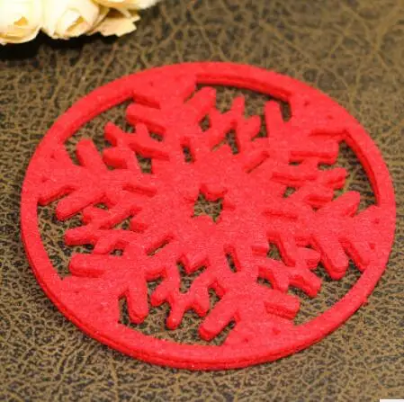 Горячие 1 шт. листья лягушка форма войлока подстаканник Нескользящая