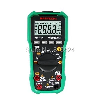 Профессиональный Цифровой Мультиметр Mastech MS8150A для электрика мультиметр Autorange AC/DC