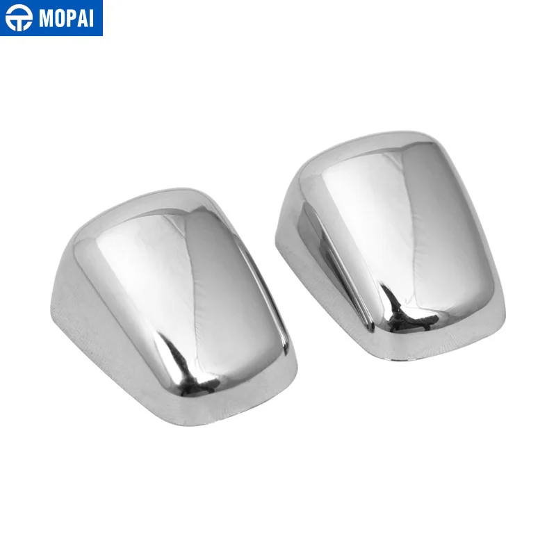 

MOPAI Car Windshield Washer Nozzle Caps Cover Stickers Accessories for Dodge Durango 2011+ for Jeep Grand Cherokee 2011+