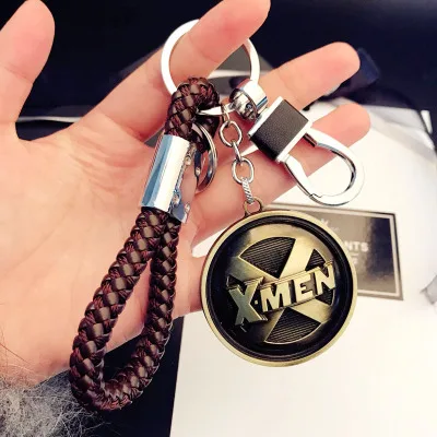 FB-24 Украшения Marvel Супергерои Мстители логотип Стиль металлические подвески, брелоки, «Железный человек» брелки porte clef держатель ключа chaveiro - Цвет: FB-24