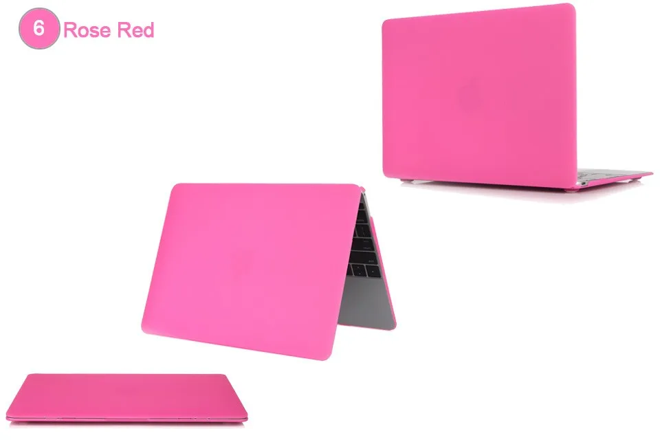 Все) матовый чехол для Apple MacBook Air Pro retina 1" 12" 1" 15" Сумка для ноутбука Mac Book 11,6/13,3/15,4