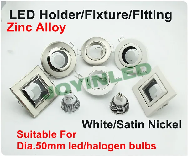 

Ceiling spot light high quality Zinc Alloy body double ring without lamp source Single Rotation MR16 GU10 lamp socket fitting