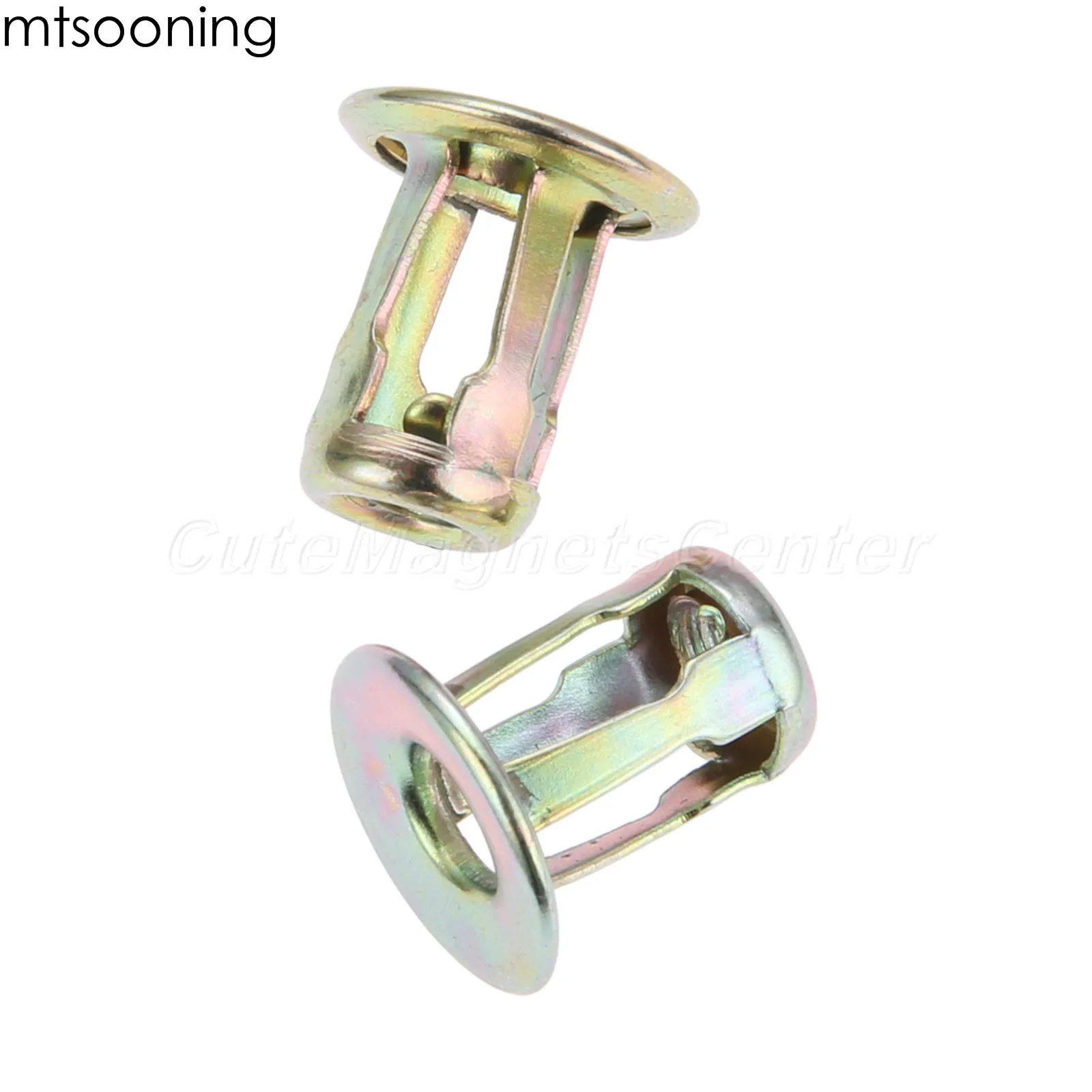 10 шт. Универсальный Автомобильный металлический винт база зажим авто гайка