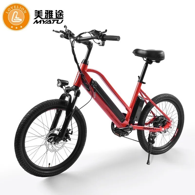 MYATU взрослый Электрический велосипед 250 Вт Батарея ebike 20 &quotдорожный e