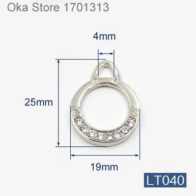 LT040 1 шт. высокое качество металлическая молния голова молния тяга для джинсов брюки, повседневные брюки, одежда, сумка, чемодан аксессуары, инструмент портного - Цвет: LT040