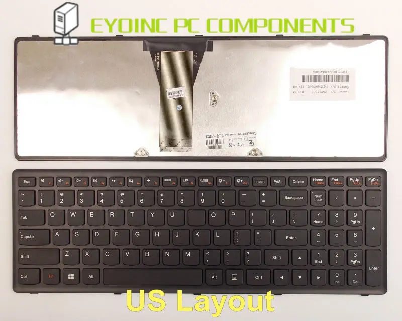 Клавиатура для ноутбука Lenovo MP-12U73US-686 MP-12U73US-6862 MP-12U73US-6864 версия US