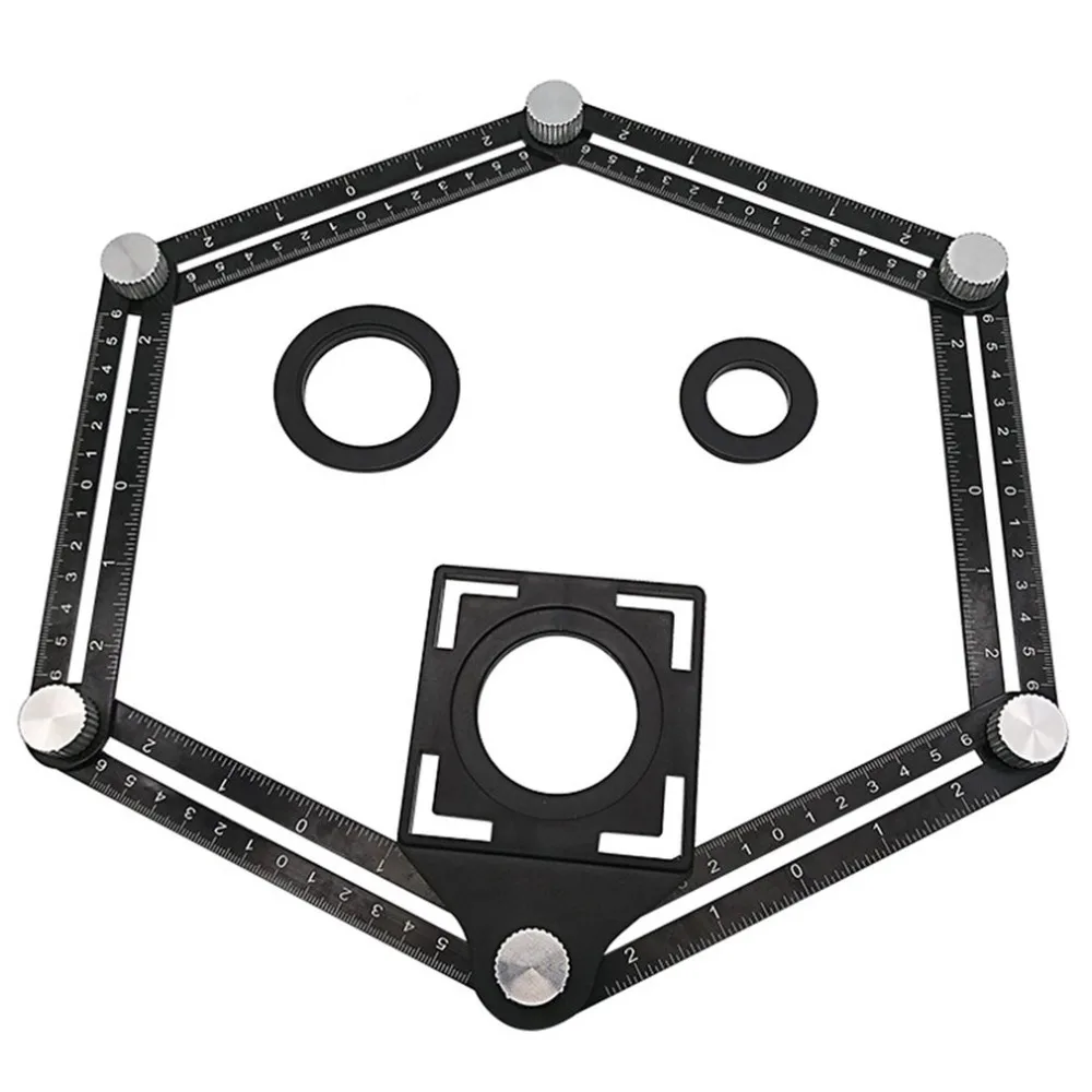 Stainless steel Tile Punch Locator Punching Fixator Positioner Chamfering Orifice Tool tile wall marble high strength | Инструменты