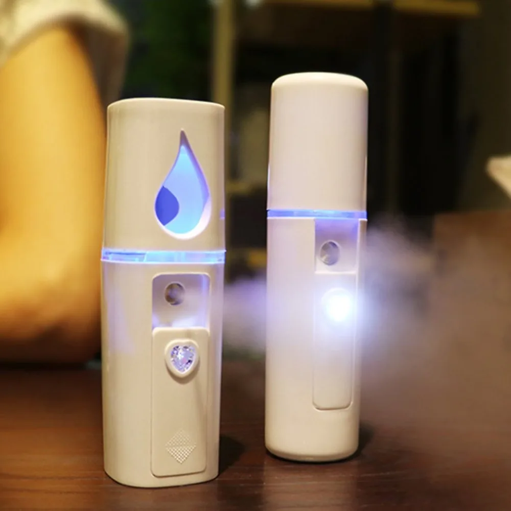 Портативный Компактный увлажнитель воздуха USB Перезаряжаемый ручной измеритель