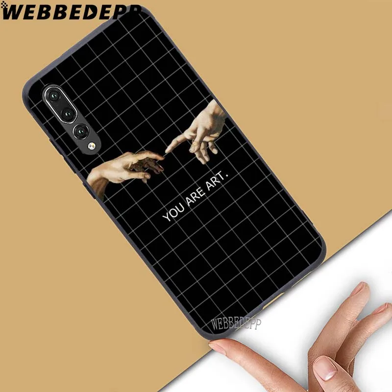 WEBBEDEPP Забавный мягкий чехол для Huawei Honor 6 7A Pro 7C 8C 7X 8X 8 9 10 lite Note10|Бамперы| |