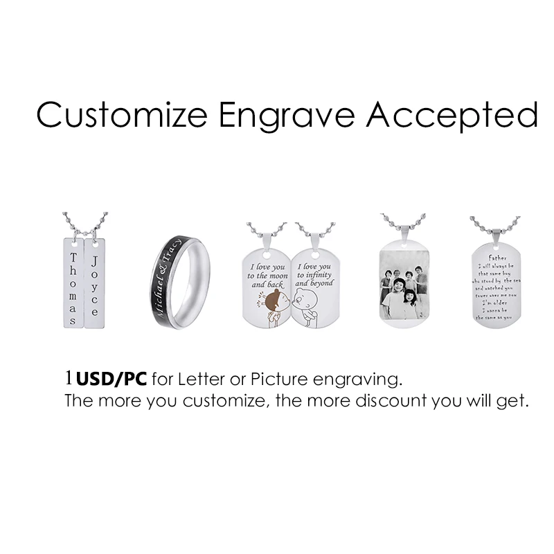 10 шт. подвеска для собаки из нержавеющей стали | Украшения и аксессуары